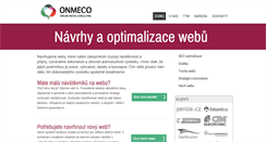 Desktop Screenshot of onmeco.cz